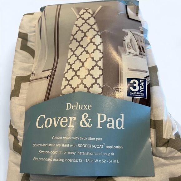 Whitmor Deluxe Ironing Board Cover and Pad (Ironing board not included) - Picture 3 of 6
